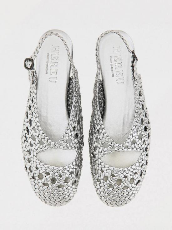 25FW 헤레우 뮬/슬리퍼 EMPMEWFA25 DARK Silver - HEREU