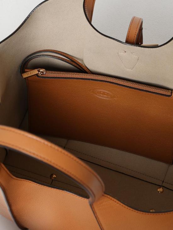 26SS 토즈 T 타임리스 스몰 쇼핑백 XBWTSBA0200Q8E S410 Leather - TODS