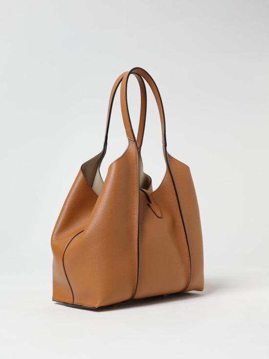 26SS 토즈 T 타임리스 스몰 쇼핑백 XBWTSBA0200Q8E S410 Leather - TODS