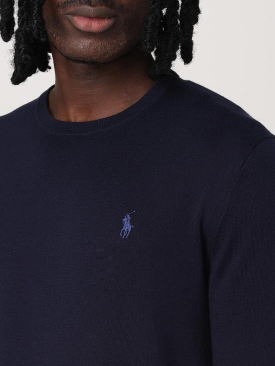 25FW 폴로 랄프로렌 스웨터 710684957 001 Blue - POLO RALPH LAUREN