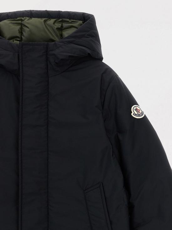 25FW [키즈] 몽클레어 캐주얼 자켓 1C0001053A5E 999 Black - MONCLER