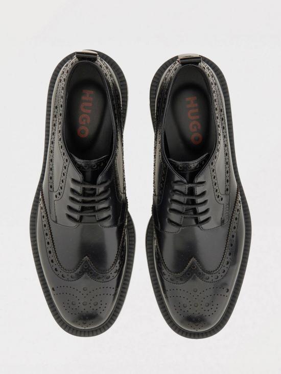 25FW 휴고보스 로퍼 50548655 001 Black - HUGO BOSS