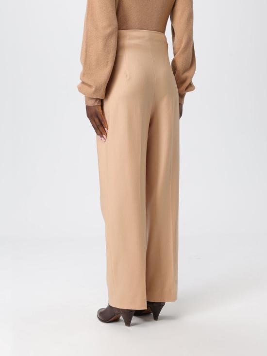 25FW 알베르타 페레티 스트레이트 팬츠 03016641 86 Beige - ALBERTA FERRETTI