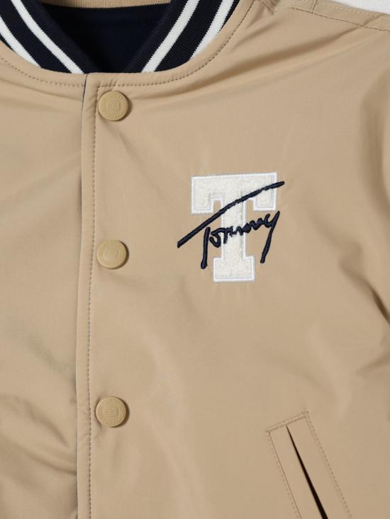 25FW [키즈] 타미힐피거 캐주얼 자켓 KB0KB09740 AB9 Fuchsia - TOMMY HILFIGER