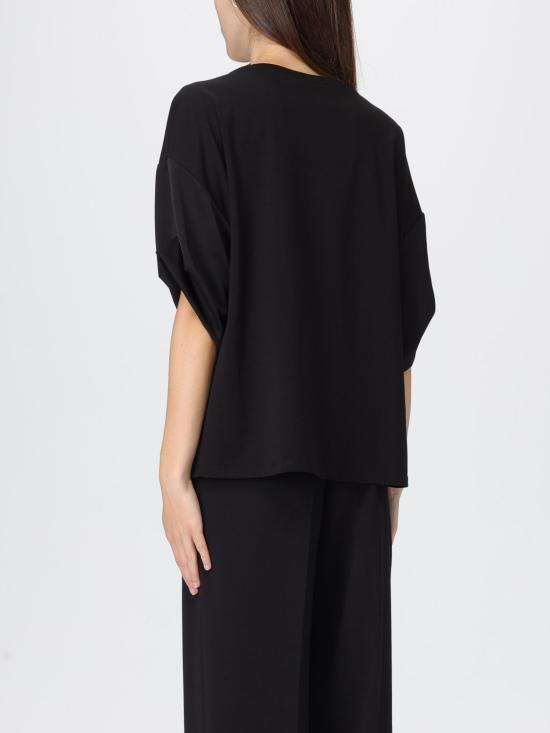 25FW 리우조 반팔 티셔츠 MF5211J7821 22222 Black - LIU JO