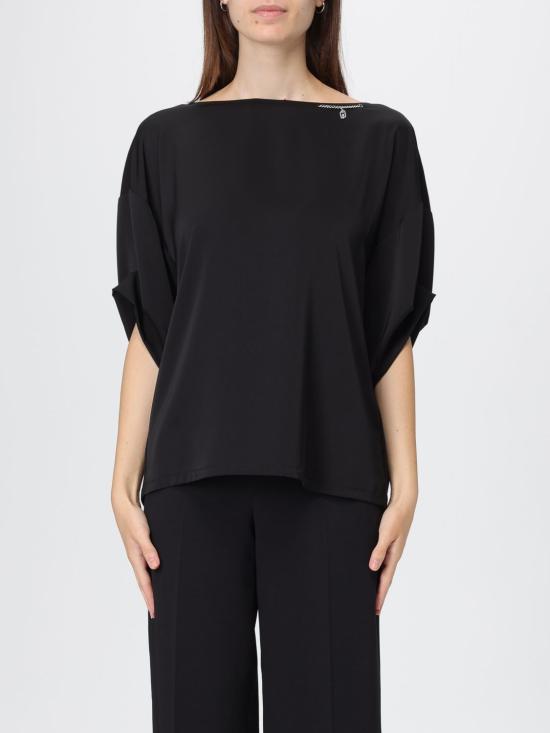 25FW 리우조 반팔 티셔츠 MF5211J7821 22222 Black