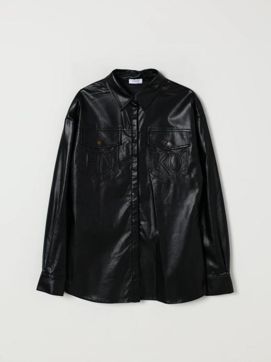 25FW [키즈] 핑코 셔츠 KFCA010CPE017 N000 Black