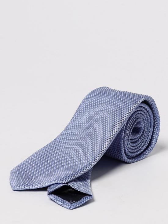 25FW 엠포리오 아르마니 넥타이 EM001344TE16524 F9058 Sky Blue