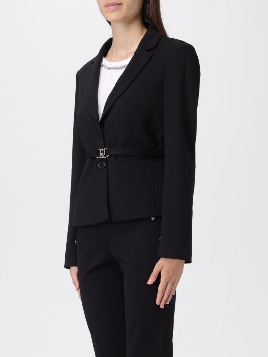 25FW 리우조 자켓 MF5140J9189 22222 Black - LIU JO