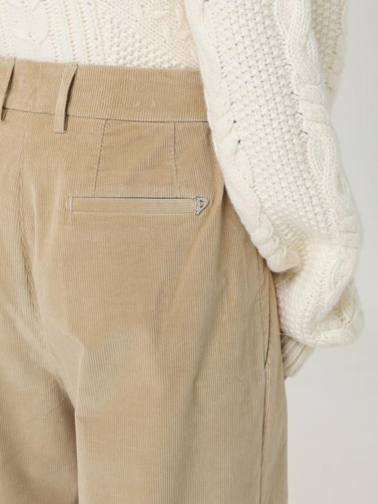 25FW 돈답 스트레이트 팬츠 DP843VS0916DXXX 010 Cream - DONDUP