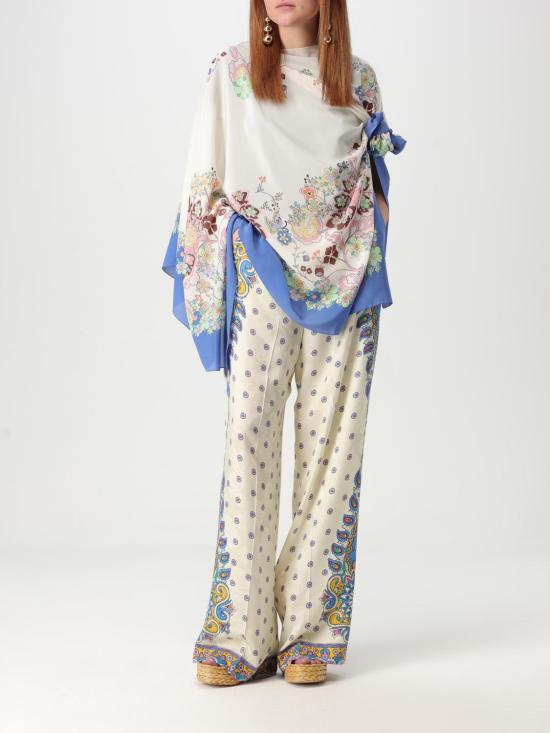 25FW 에트로 팔라초 팬츠 WREA0014AQ115 X0800 Yellow Cream - ETRO