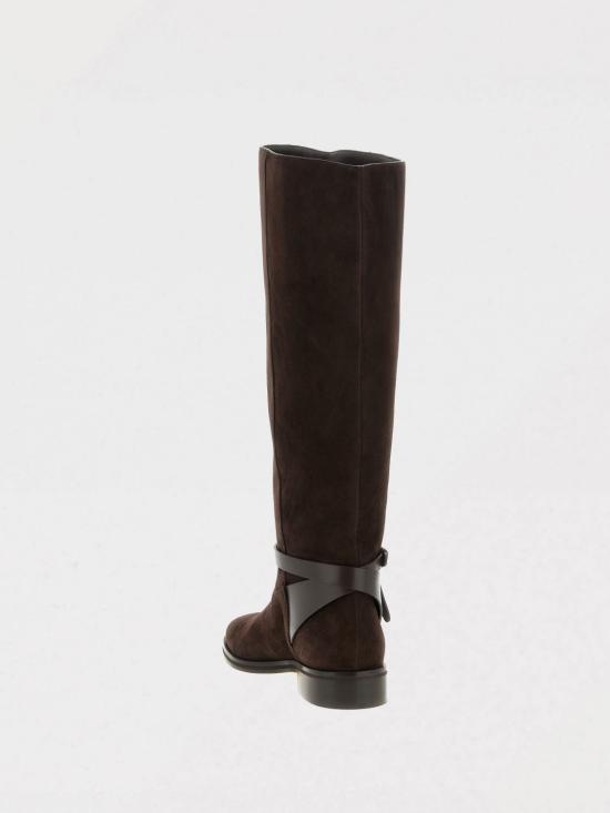 25FW 지미추 부츠 LAWTONKBFLATALR CHOCOLATE Brown - JIMMY CHOO
