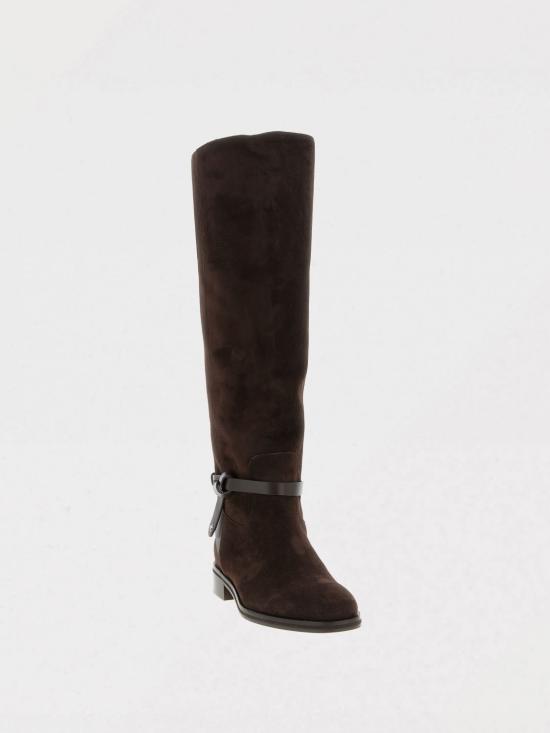 25FW 지미추 부츠 LAWTONKBFLATALR CHOCOLATE Brown - JIMMY CHOO