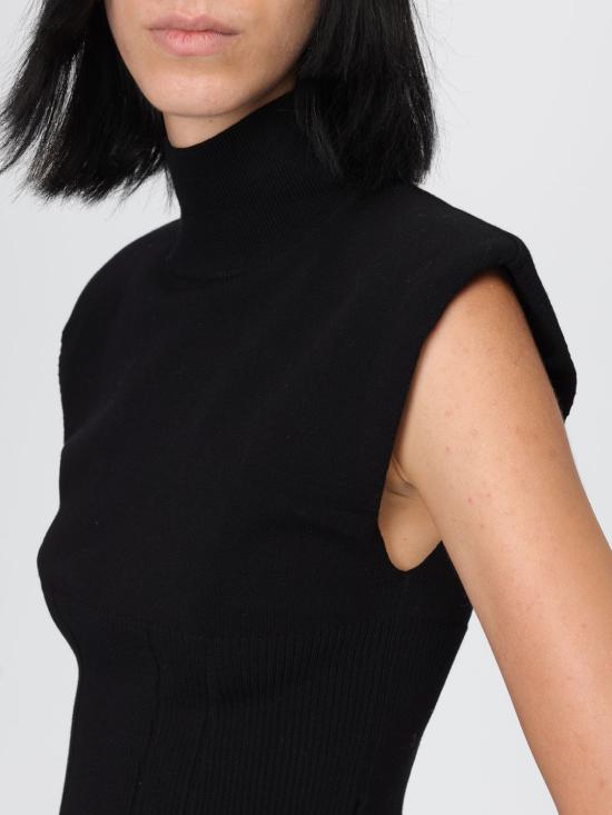 25FW 돈답 터틀넥 DT407M00986D002 999 Black - DONDUP