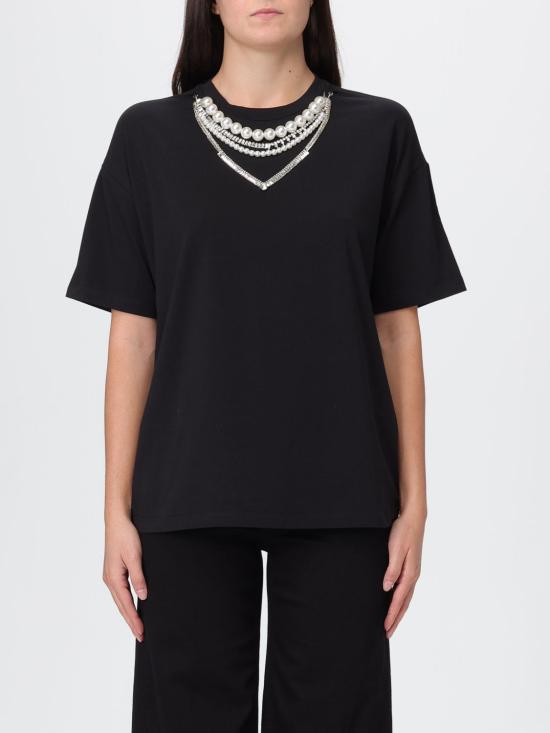 25FW 리우조 반팔 티셔츠 CF5063J0088 22222 Black