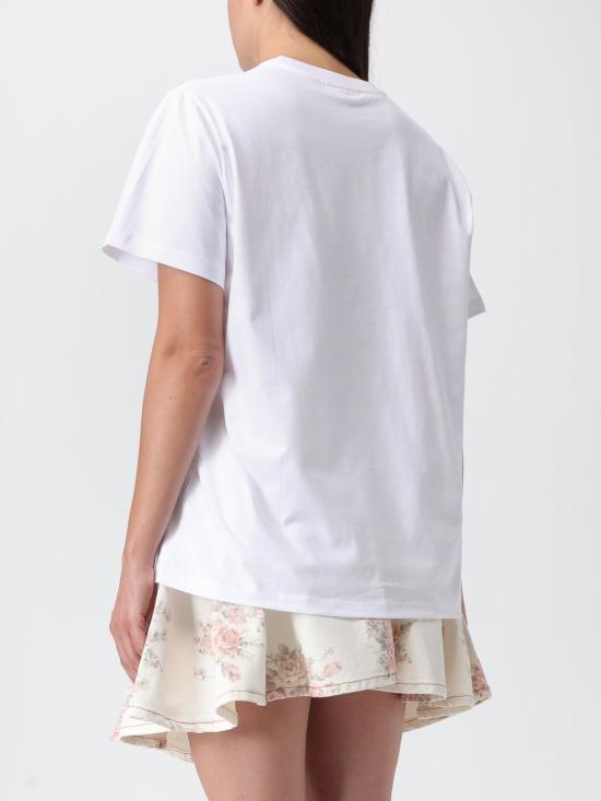 25FW 가니 반팔 티셔츠 T4339 151 White - GANNI