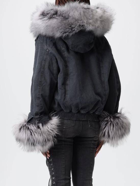 25FW 블루마린 자켓 2J203A C9999 Black - BLUMARINE