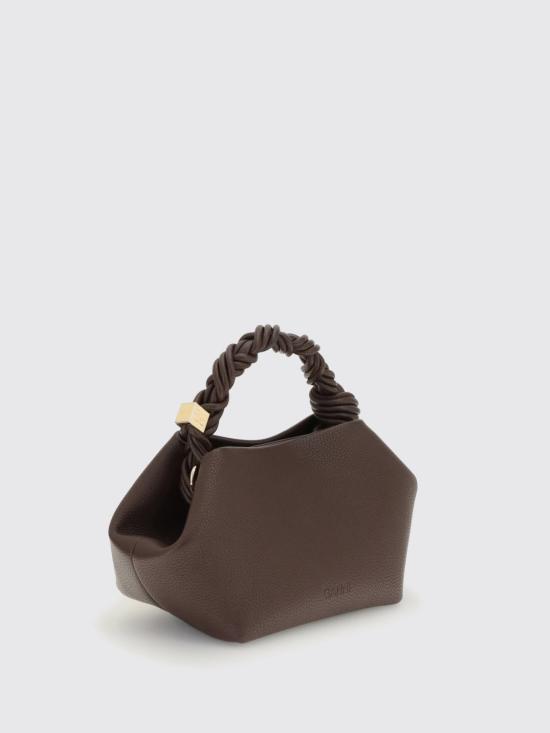 26SS 가니 그레인드 스몰 부백 A7274 979 Coffee - GANNI