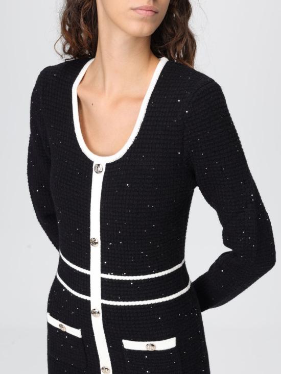 25FW 리우조 롱 원피스 CF5132MS18F 03862 Black - LIU JO