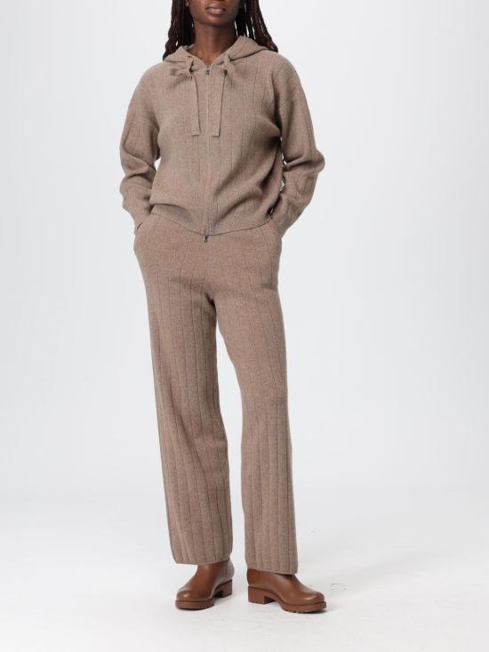 25FW 막스마라 스트레이트 팬츠 2521336029600 002 Beige - MAX MARA