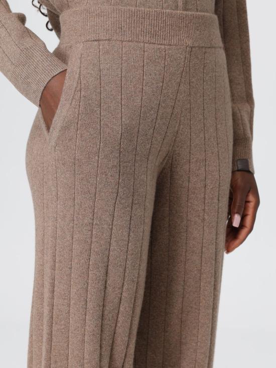 25FW 막스마라 스트레이트 팬츠 2521336029600 002 Beige - MAX MARA