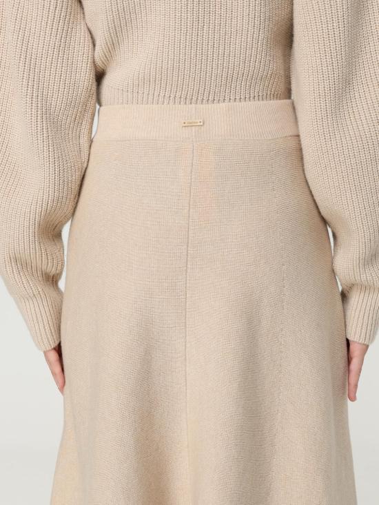 25FW 막스마라 스커트 2521306022600 006 Beige - MAX MARA
