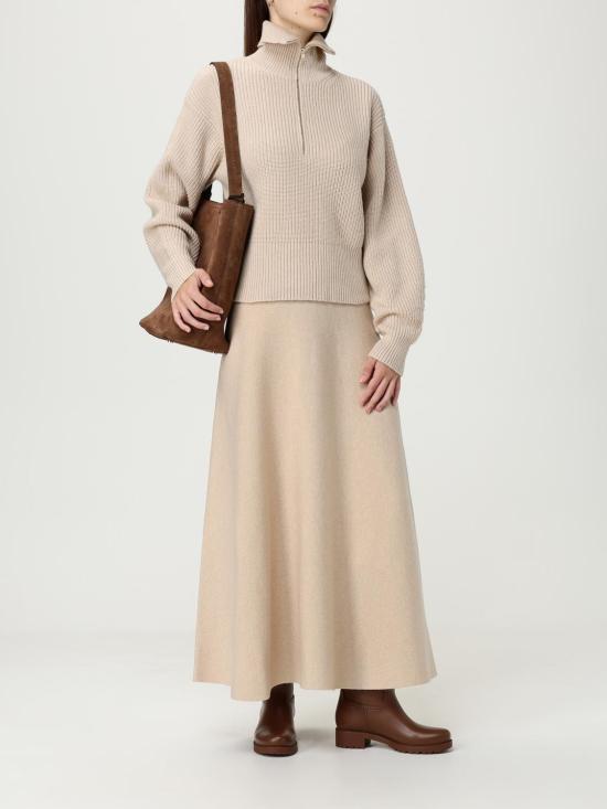 25FW 막스마라 스커트 2521306022600 006 Beige - MAX MARA