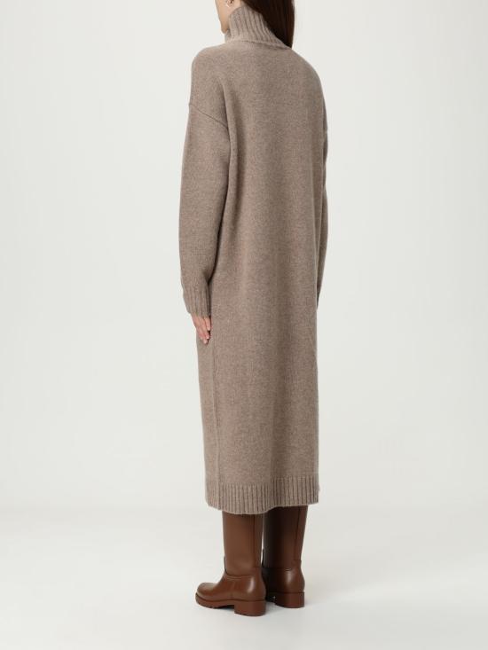 25FW 막스마라 롱 원피스 2521326012600 002 Beige - MAX MARA