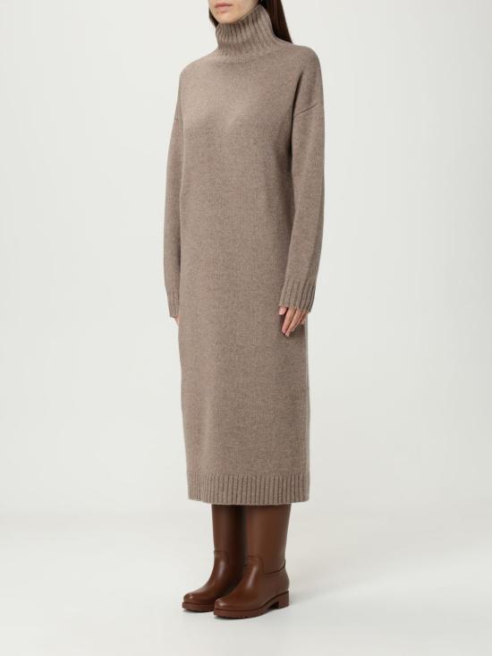 25FW 막스마라 롱 원피스 2521326012600 002 Beige - MAX MARA