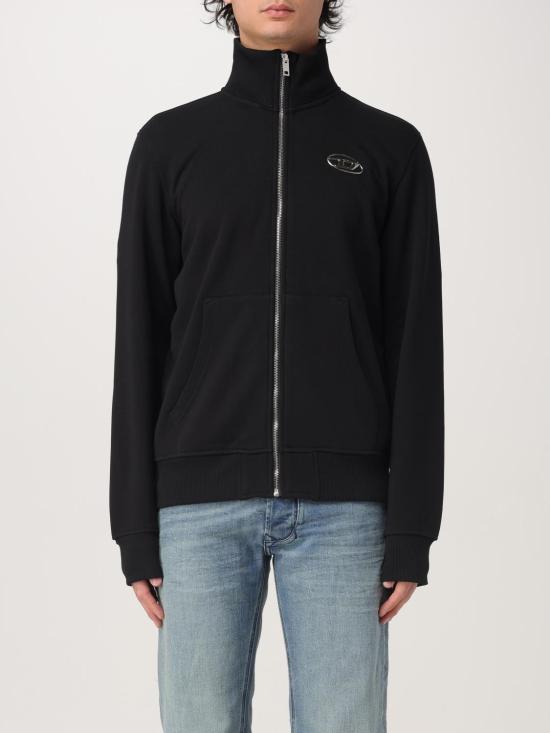 25SS 디젤 긴팔 티셔츠 A114390BMBJ 9XX Black