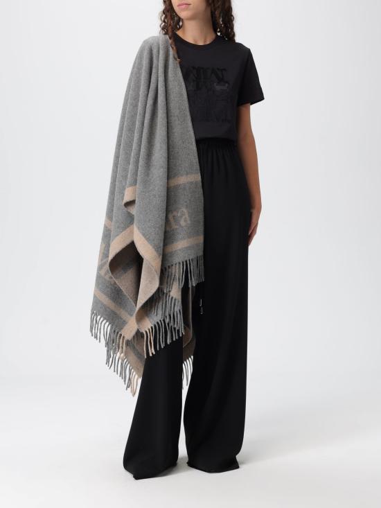 25FW 막스마라 반팔 티셔츠 2521946032600 008 Black - MAX MARA