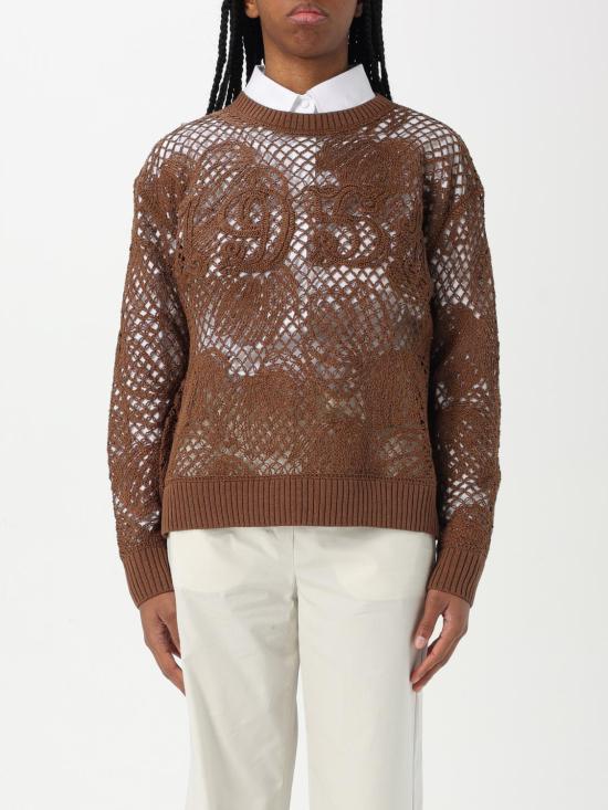 25FW 막스마라 파레아 스웨터 2511361102600 002 Tobacco