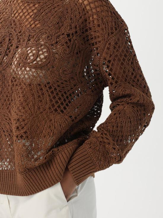 25FW 막스마라 파레아 스웨터 2511361102600 002 Tobacco - MAX MARA