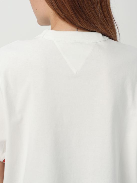 25FW 보테가베네타 반팔 티셔츠 815032V4ZL1 9310 White - BOTTEGA VENETA