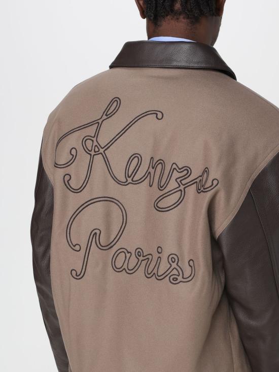 25FW 겐조 자켓 FF68BL1519OH 92 Dove Grey - KENZO