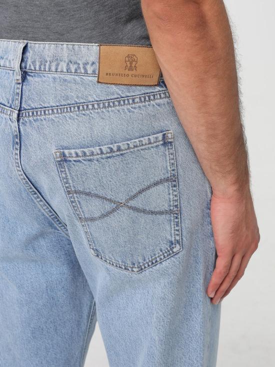 25FW 브루넬로 쿠치넬리 데님 팬츠 M241PO1090 C9011 Blue - BRUNELLO CUCINELLI