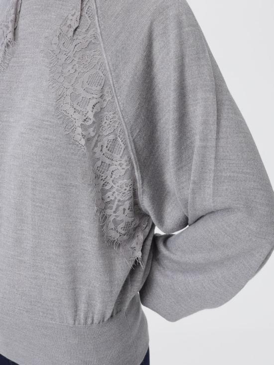 25FW 리우조 터틀넥 CF5326MA82O 02056 Grey - LIU JO