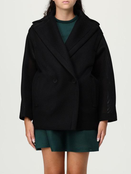 25FW 막스마라 코트 2521906011600 001 Black