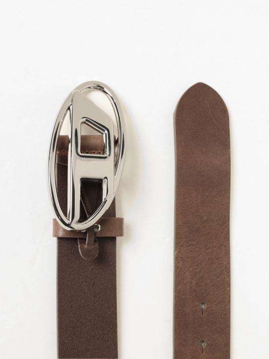 25FW 디젤 레귤러 벨트 X08727PR666 H1938 Grey - DIESEL