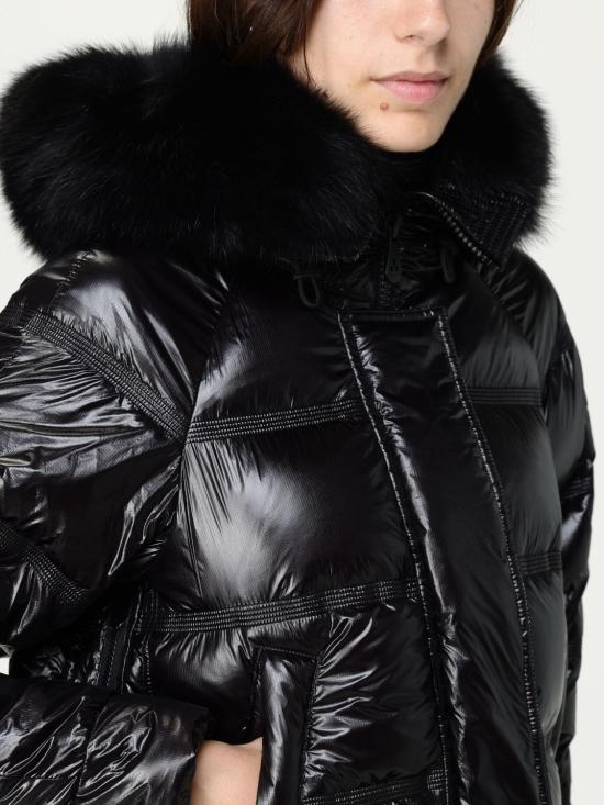 25FW 페트레이 TAKAN RP MID FUR 패딩 PED512301181752 NER Black - PEUTEREY