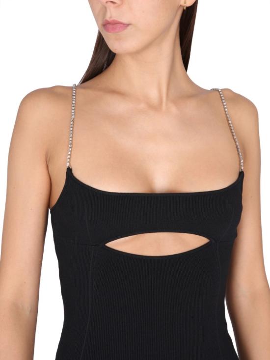  지씨디에스 숏 원피스 SS23W670801 02 Black - GCDS