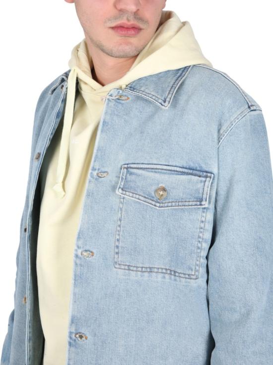  아페쎄 후드 티셔츠 COGBZH27815 PDB Yellow - A.P.C.