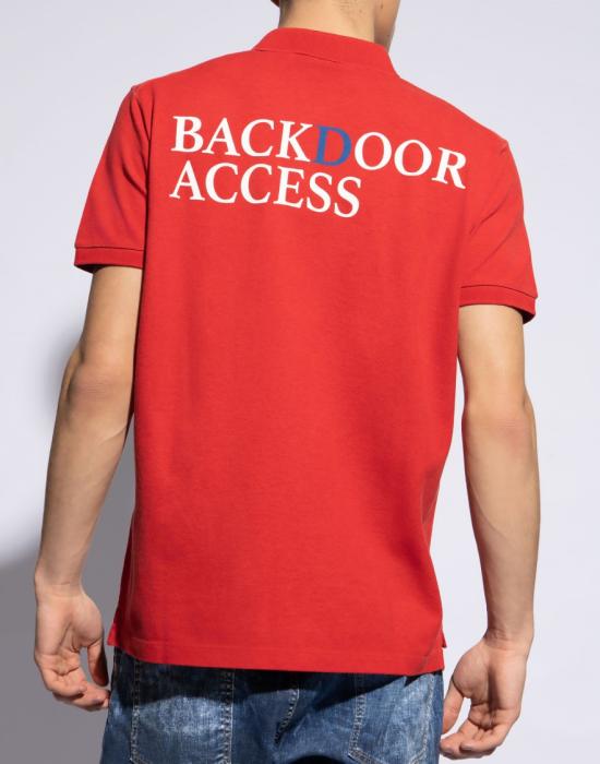 25FW 디스퀘어드2 폴로 티셔츠 S71GL0046S22743307 Red - DSQUARED2