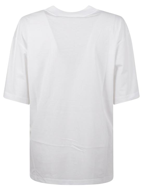 25SS 마르니 반팔 티셔츠 THJET49P09USCX40D2W01 White - MARNI