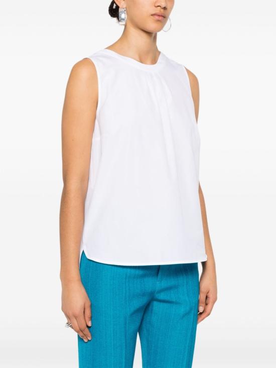 25FW 에스막스마라 민소매 티셔츠 2419161013600 174001 WHITE - 'S MAX MARA