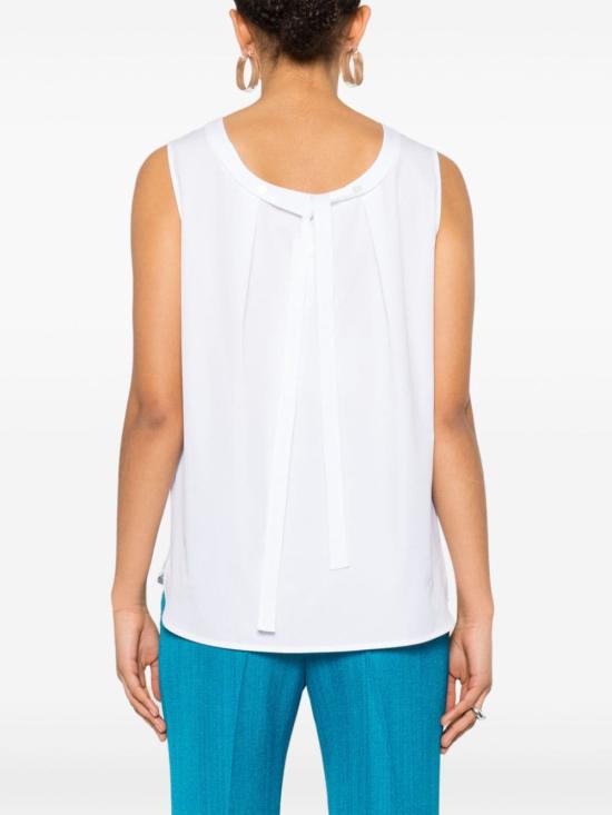 25FW 에스막스마라 민소매 티셔츠 2419161013600 174001 WHITE - 'S MAX MARA