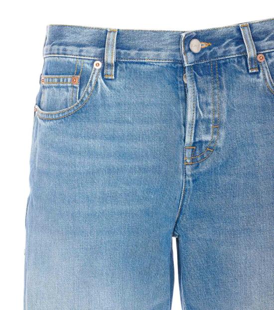 25FW 구찌 스트레이트 핏 데님 팬츠 812233XDC7S4009 BLUE - GUCCI