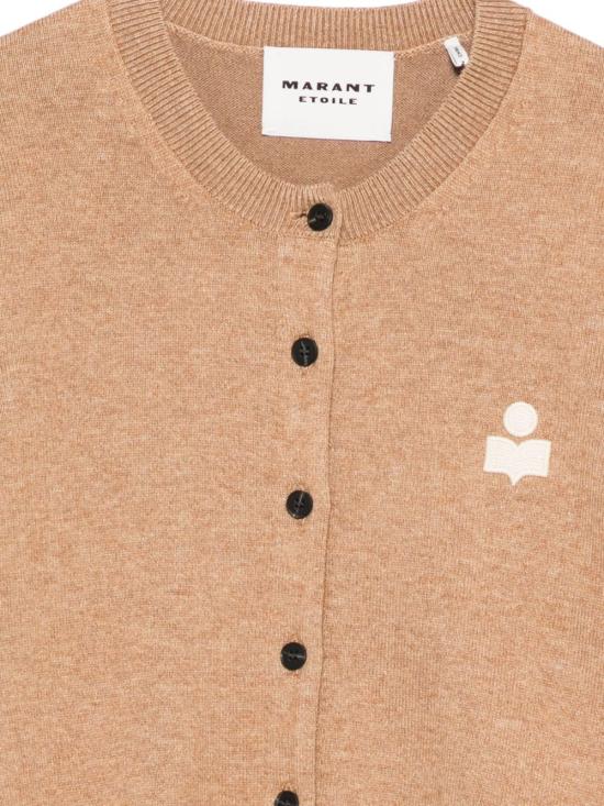 25FW 이자벨마랑에뚜왈 가디건 CA0115FA C1L17E50CM Ocher - ISABEL MARANT ETOILE