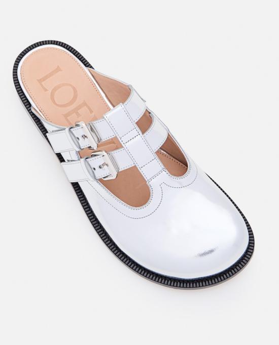 25SS 로에베 뮬/슬리퍼 LLSC379X071160 Silver - LOEWE