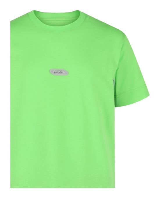  지방시 반팔 티셔츠 BM716R 3YCN 322 30092 XL Green - GIVENCHY